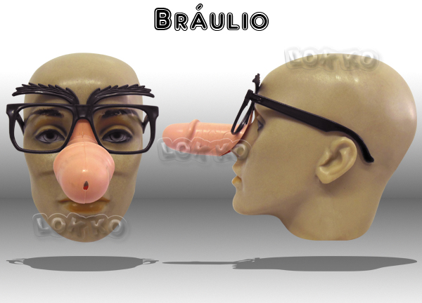 Óculos de festa braulio